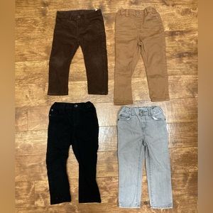Lot of (4) Pieces- Size 3T Jeans, The Children’s Place Boy Jeans, Toddler Jeans